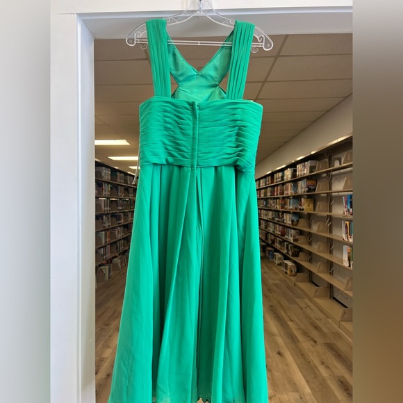 GREEN AZAZIE DRESS NEGER WORN SIZE 12 - Picture 4 of 4